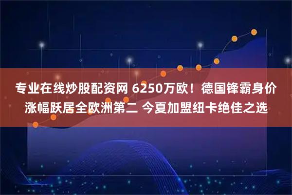 专业在线炒股配资网 6250万欧！德国锋霸身价涨幅跃居全欧洲第二 今夏加盟纽卡绝佳之选
